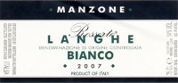 Langhe Bianco Rosserto 2007, Manzone Giovanni (Italy)