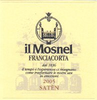 Franciacorta Brut Satèn 2005, Il Mosnel (Italy)