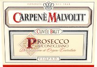 Prosecco di Conegliano Cuvée Brut, Carpenè Malvolti (Italia)