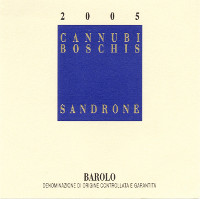 Barolo Cannubi Boschis 2005, Sandrone (Italia)
