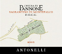 Montefalco Sagrantino Chiusa di Pannone 2004, Antonelli San Marco (Italy)