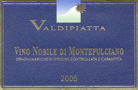 Vino Nobile di Montepulciano 2006, Tenuta Valdipiatta (Italy)