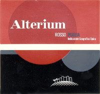 Alterium Rosso 2008, Terranostra (Italy)