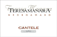 Teresa Manara Negroamaro 2007, Cantele (Italia)