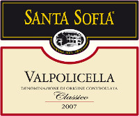 Valpolicella Classico 2007, Santa Sofia (Italia)