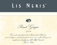 Friuli Isonzo Pinot Grigio 2009, Lis Neris (Italy)