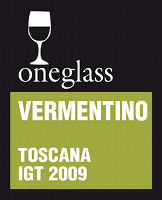 Vermentino 2009, Oneglass (Italy)