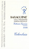Colli Piacentini Gutturnio Superiore Colombaia 2008, Baraccone (Italy)