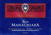Brunello di Montalcino Vigneto Manachiara 2005, Tenute Silvio Nardi (Italy)
