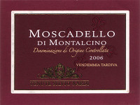Moscadello di Montalcino 2007, Tenute Silvio Nardi (Italia)