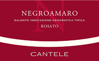 Negroamaro Rosato 2010, Cantele (Italy)