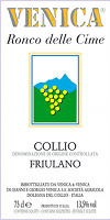 Collio Friulano Ronco delle Cime 2010, Venica & Venica (Italia)