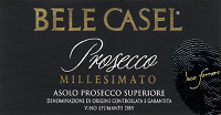 Asolo Prosecco Superiore Dry Millesimato 2010, Bele Casel (Italy)