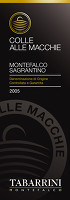 Montefalco Sagrantino Colle alle Macchie 2005, Tabarrini (Italia)