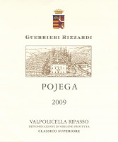 Valpolicella Classico Superiore Ripasso Pojega 2009, Guerrieri Rizzardi (Italy)