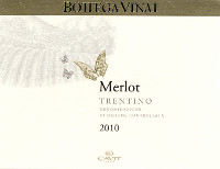 Trentino Merlot Bottega Vinai 2010, Cavit (Italia)