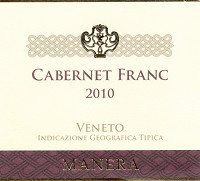 Cabernet Franc 2010, Manera (Italy)