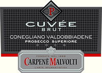 Conegliano Valdobbiadene Prosecco Superiore Brut Cuvée, Carpenè Malvolti (Italy)