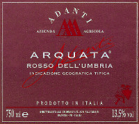 Arquata Rosso 2006, Adanti (Italia)