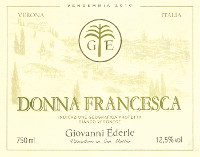 Donna Francesca 2010, Giovanni Ederle (Italia)