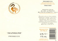 Prosecco Treviso Tranquillo, Le Manzane (Italy)
