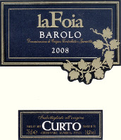 Barolo La Foia 2008, Curto Marco (Italia)