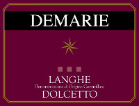 Langhe Dolcetto 2012, Demarie (Italy)
