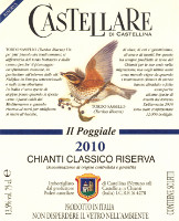 Chianti Classico Riserva Il Poggiale 2010, Castellare di Castellina (Italia)