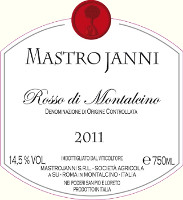 Rosso di Montalcino 2011, Mastrojanni (Italia)