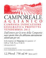 Camporeale Aglianico 2012, Lunarossa (Italia)