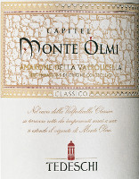 Amarone della Valpolicella Classico Capitel Monte Olmi 2008, Tedeschi (Italia)