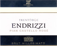 Trento Brut Rosé Piancastello 2008, Endrizzi (Italy)