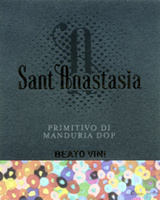 Primitivo di Manduria Sant'Anastasia 2013, Beato Vini (Italy)