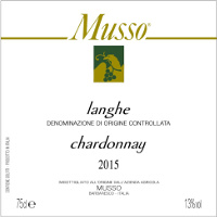 Langhe Chardonnay 2015, Musso (Italia)