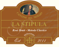 La Stipula Rosé Brut Metodo Classico 2011, Cantine del Notaio (Italy)