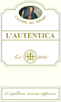 L'Autentica 2014, Cantine del Notaio (Italy)