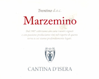 Trentino Marzemino 2015, Cantina d'Isera (Italy)