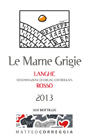 Langhe Rosso Le Marne Grigie 2013, Matteo Correggia (Italia)