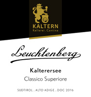 Lago di Caldaro Classico Superiore Leuchtenberg 2016, Kellerei Kaltern - Caldaro (Italy)