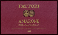 Amarone della Valpolicella 2011, Fattori (Italy)