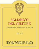 Aglianico del Vulture 2014, D'Angelo (Italia)