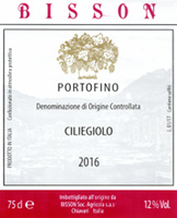 Portofino Ciliegiolo 2015, Bisson (Italy)