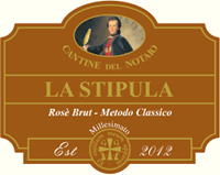 La Stipula Rosé Brut Metodo Classico 2012, Cantine del Notaio (Italy)