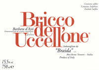 Barbera d'Asti Bricco dell'Uccellone 2015, Braida (Italy)