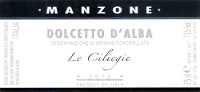Dolcetto d'Alba Le Ciliegie 2016, Manzone Giovanni (Italy)