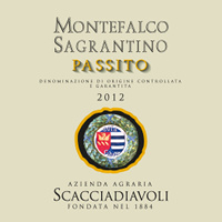 Montefalco Sagrantino Passito 2012, Scacciadiavoli (Italy)