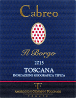 Cabreo Il Borgo 2015, Tenute Folonari (Italy)