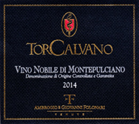 Vino Nobile di Montepulciano TorCalvano 2014, Tenute Folonari (Italy)