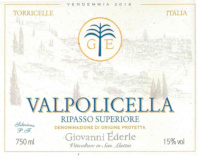 Valpolicella Ripasso Superiore 2016, Giovanni Ederle (Italy)