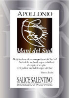 Salice Salentino Rosso Mani del Sud 2016, Apollonio (Italy)